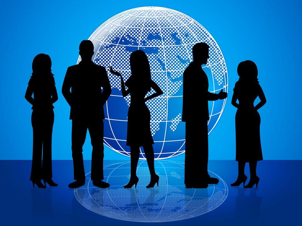 Free Image of Business People Means Globally Businesswoman And Colleagues 