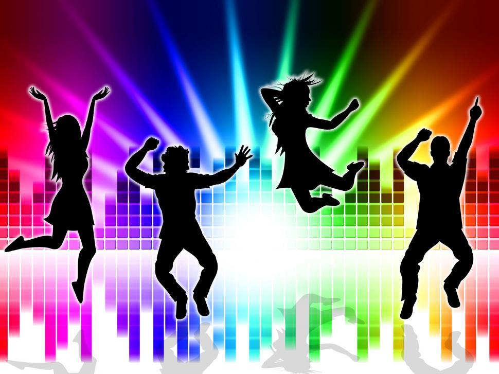 Free Image of Music Excitement Indicates Sound Track And Dancing 