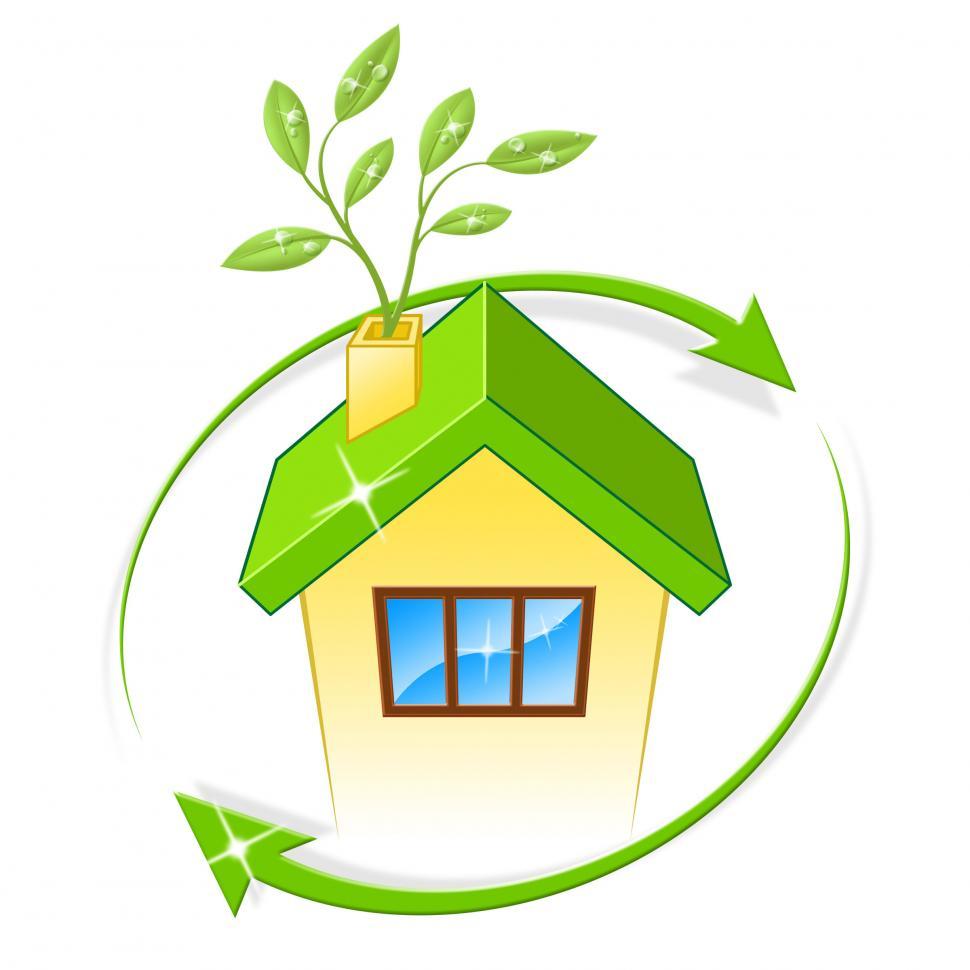 Free Image of Eco House Indicates Earth Friendly And Building 