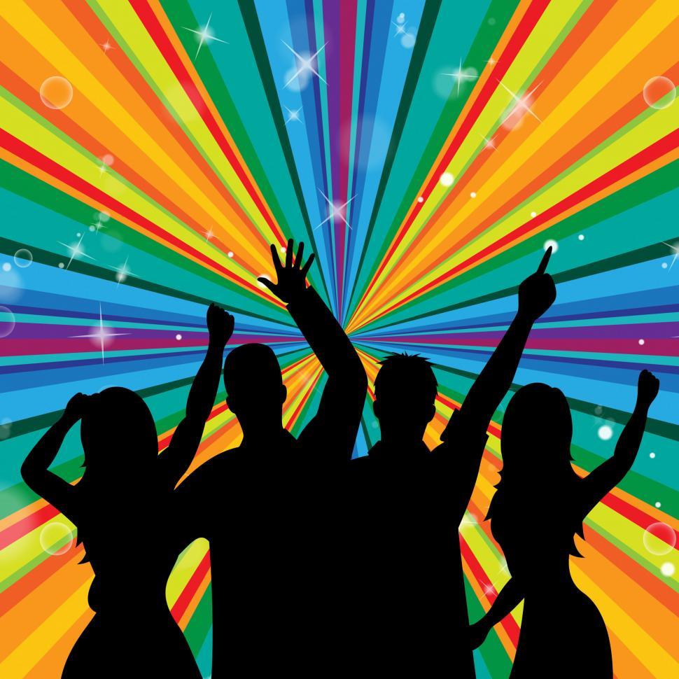 Free Image of Disco Dancing Indicates Discotheque Joy And Parties 