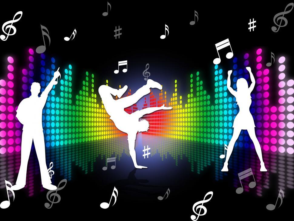 Free Image of Music Dancing Represents Sound Track And Dance 