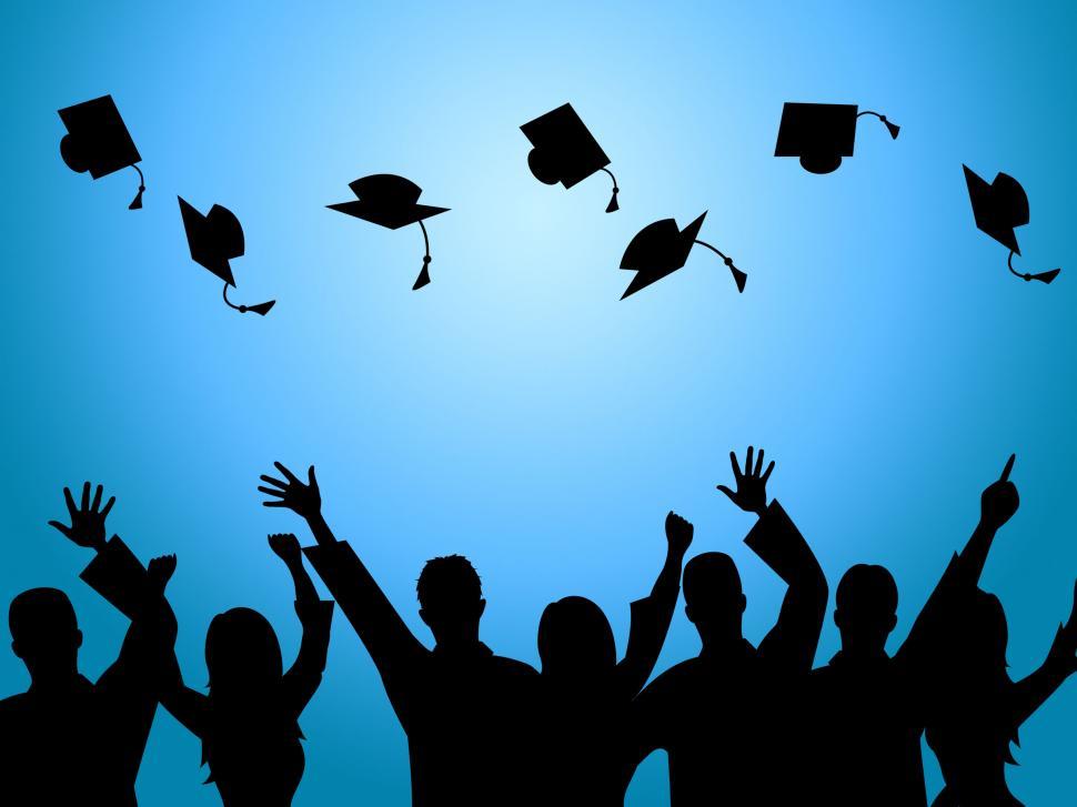 Free Image of Education Graduation Indicates Degree Ceremony And Finishing 