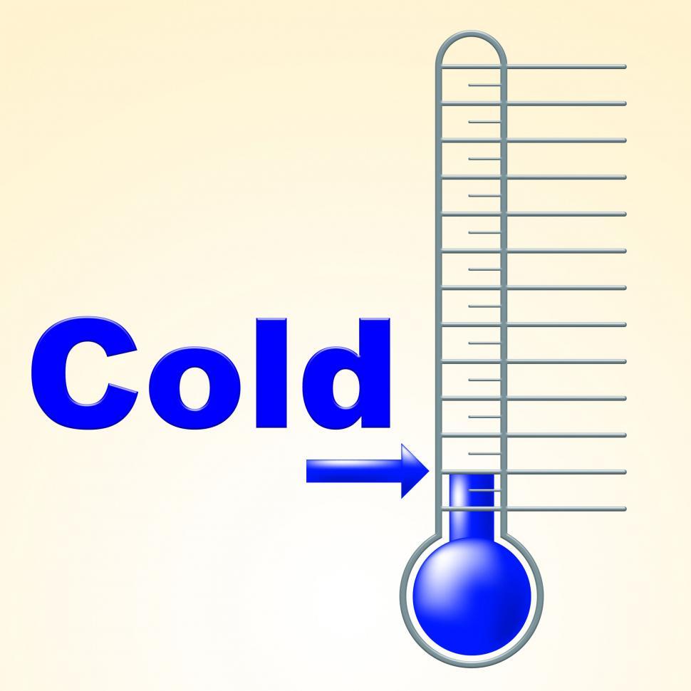 Free Image of Cold Thermometer Indicates Thermostat Freeze And Freezing 