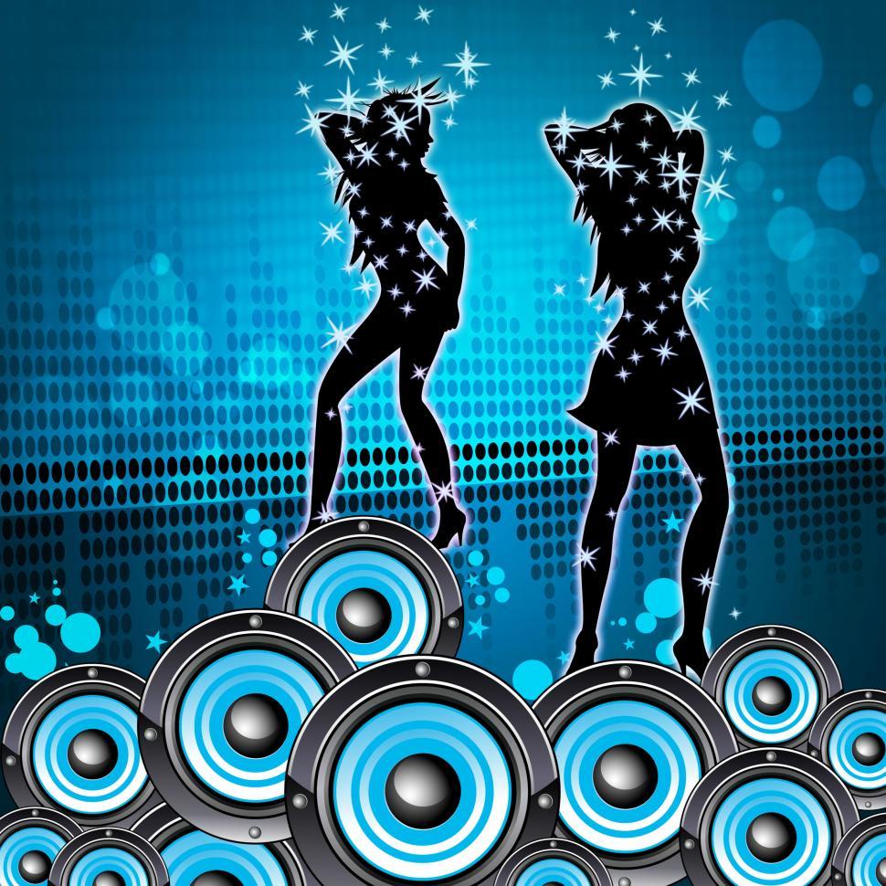 Free Image of Disco Music Shows Sound Party And Melody 