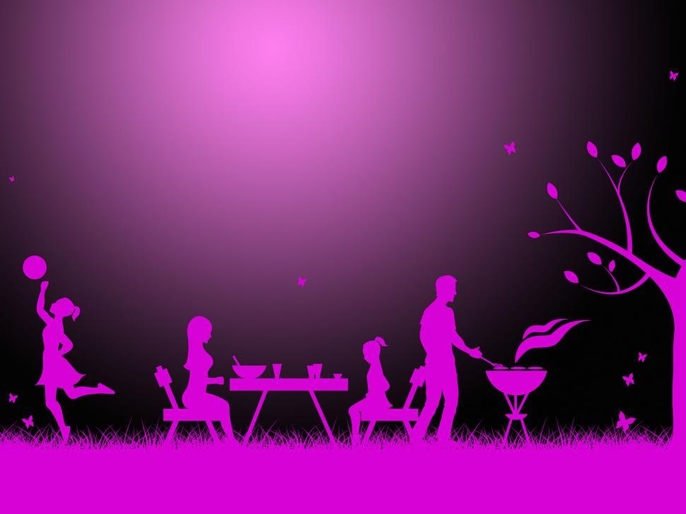 Free Image of Bbq Landscape Means Blank Space And Barbecue 