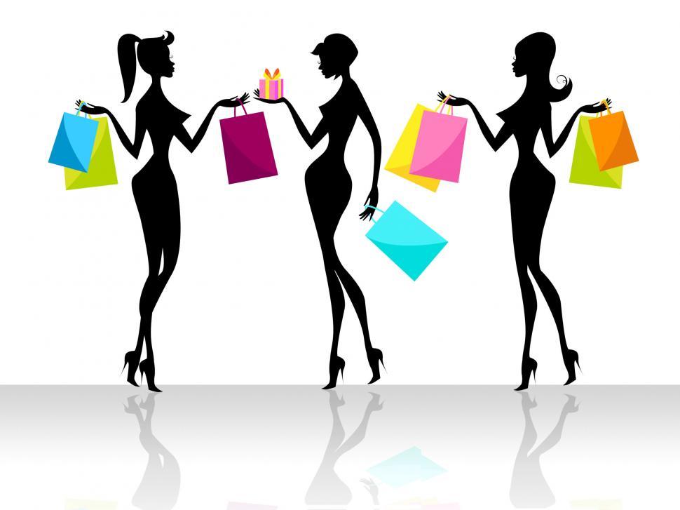 Free Image of Shopping Shopper Indicates Retail Sales And Adult 