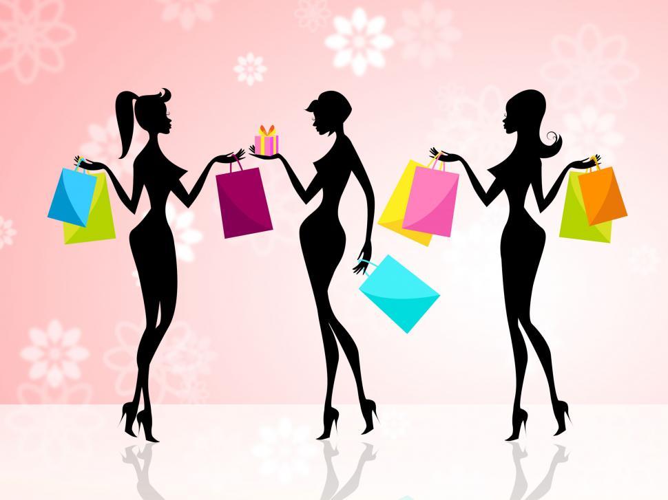 Free Image of Shopper Shopping Shows Commercial Activity And Adults 