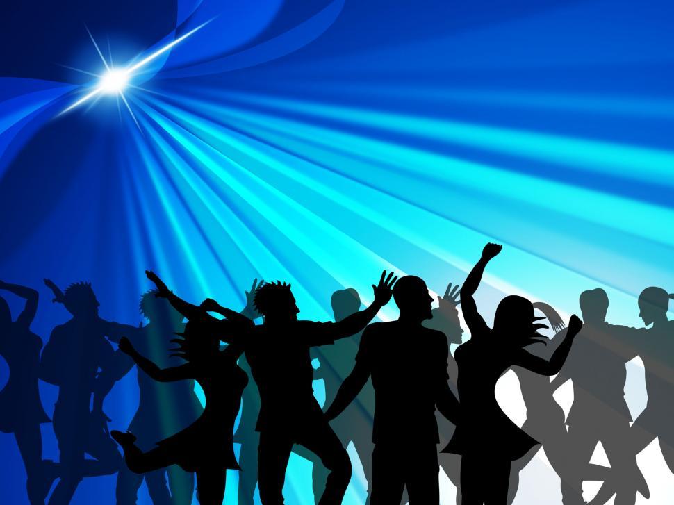 Free Image of Dancing Party Indicates Cheerful Nightclub And Celebrate 