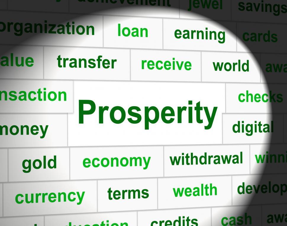 Free Image of Prosper Prosperity Means Investment Money And Wealthy 