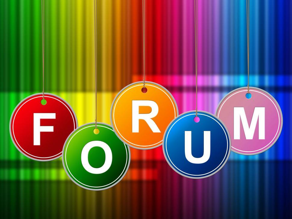 Free Image of Forums Forum Means Social Media And Site 