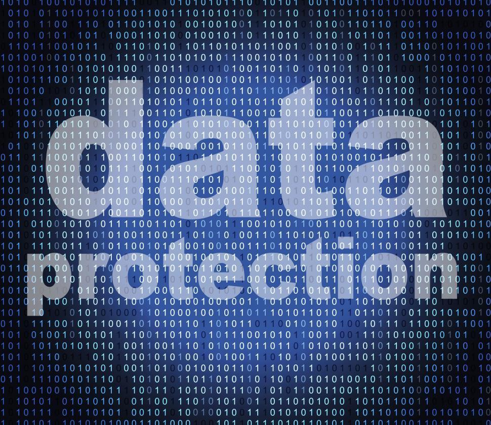 Free Image of Protection Data Indicates Encryption Forbidden And Protected 