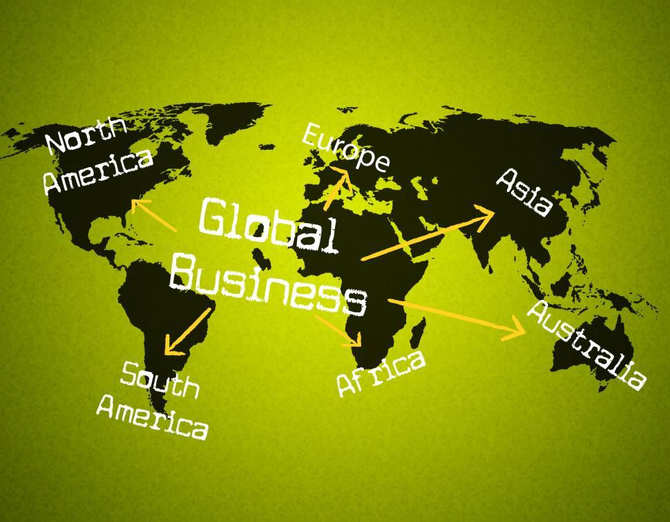 Free Image of Global Business Represents Globalize Commercial And Globalisatio 