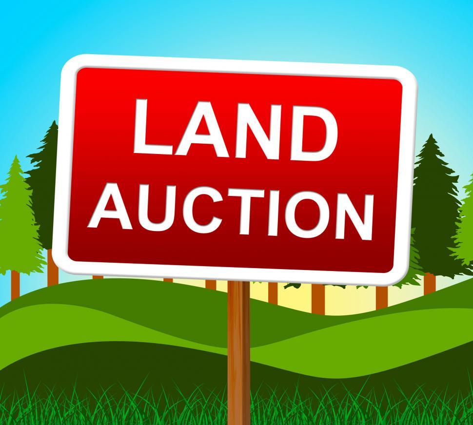 Free Image of Land Auction Represents Building Plot And Auctioning 