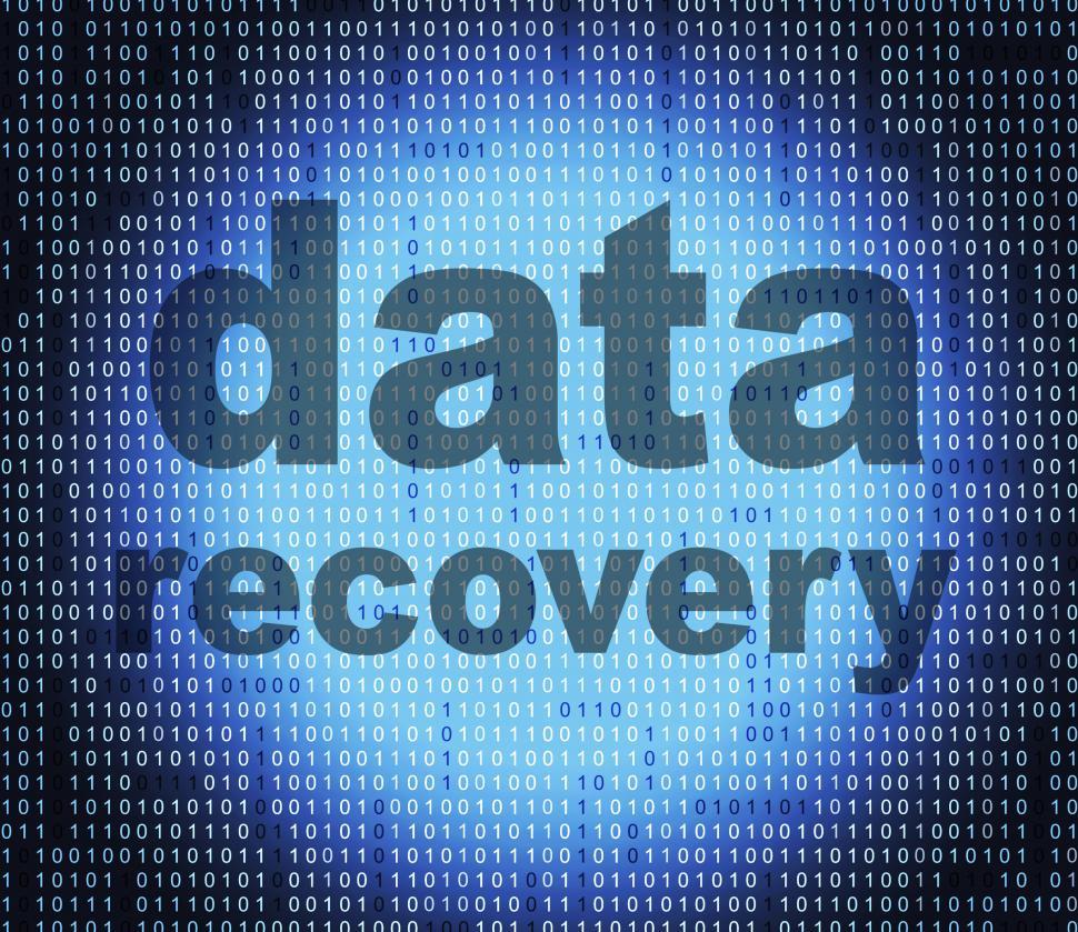 Free Image of Data Recovery Shows Getting Back And Bytes 
