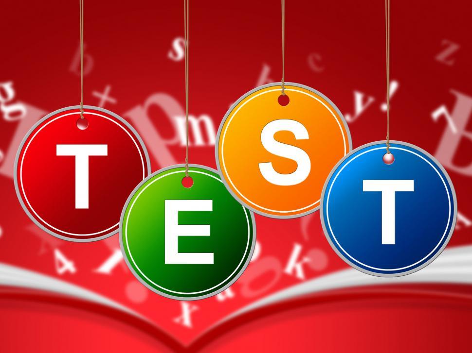 Free Image of Test Education Represents Educated Educating And Schooling 