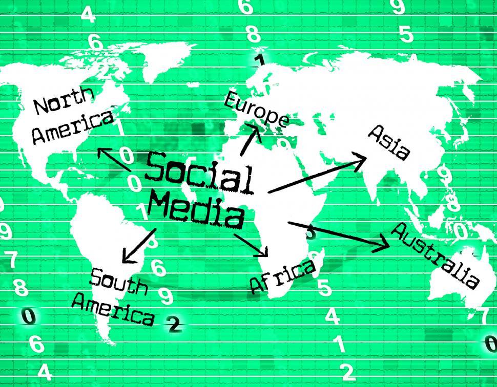 Free Image of Social Media Indicates World Wide Web And Blogging 