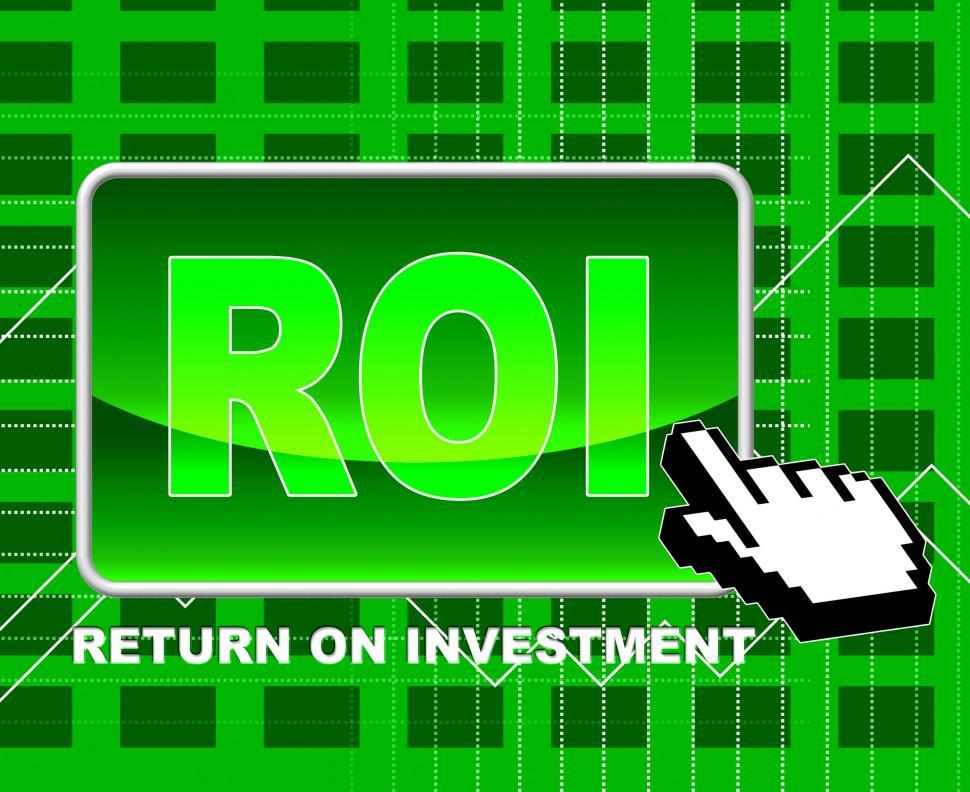 Free Image of Roi Online Indicates Investor Websites And Shares 