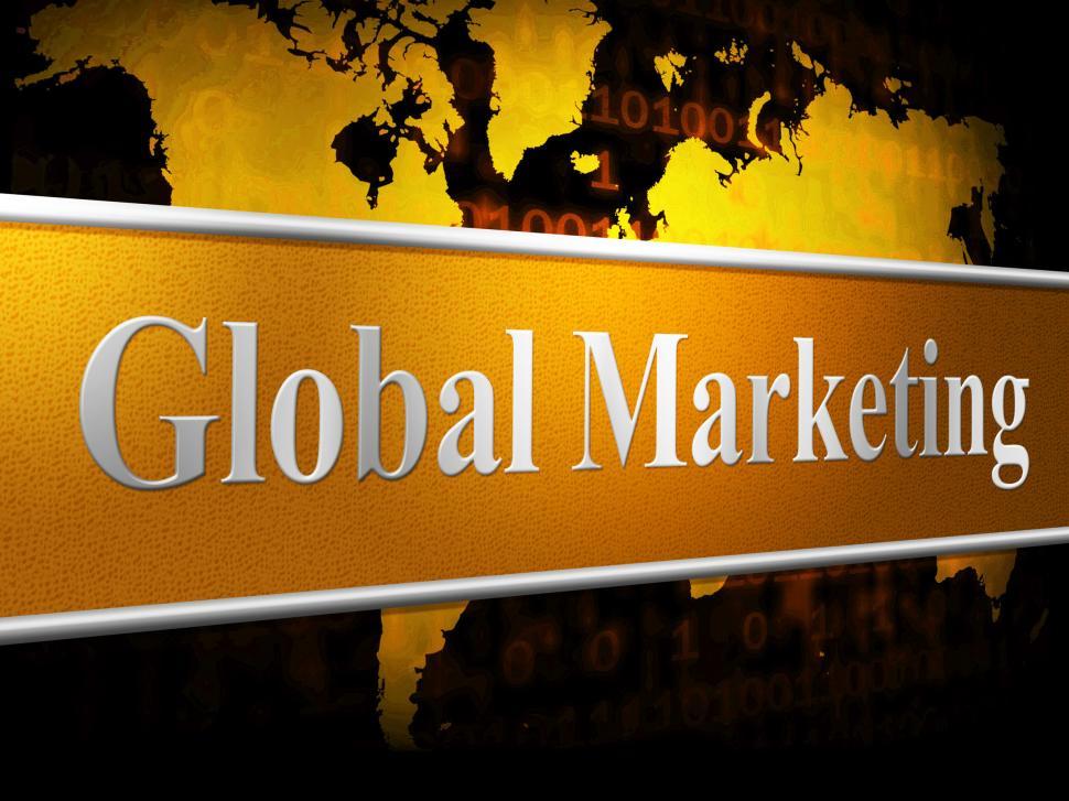 Free Image of Global Marketing Shows World Sales And Selling 