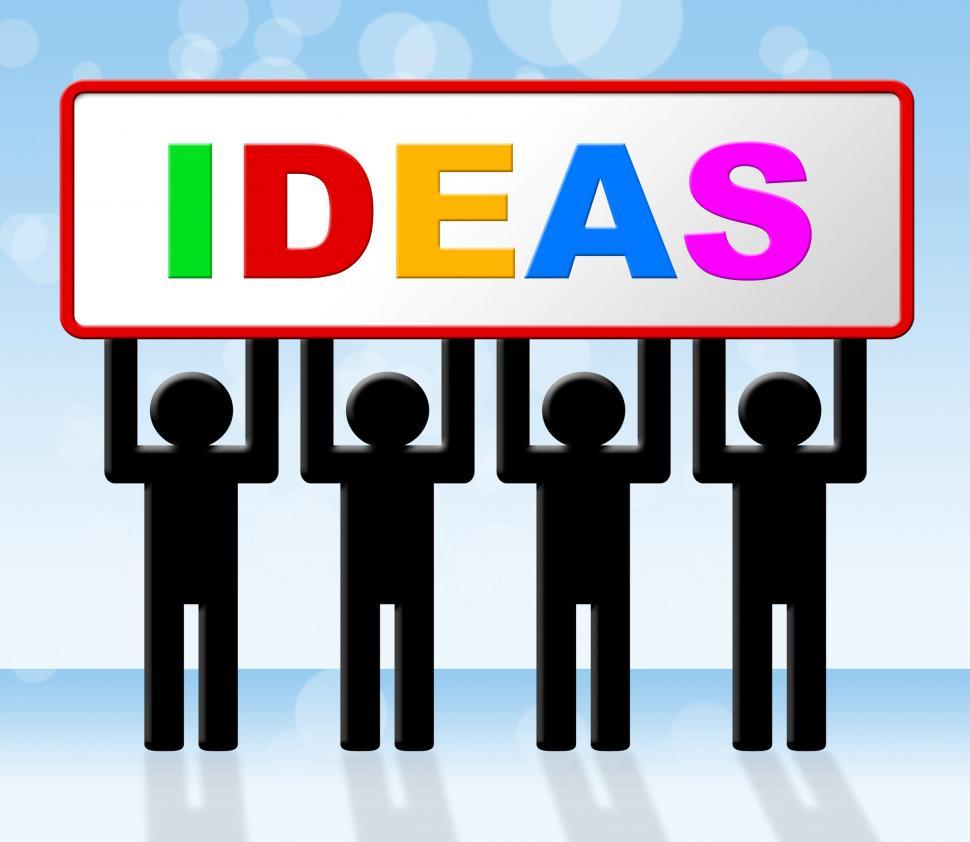 Free Image of Ideas Idea Means Conception Invention And Innovation 