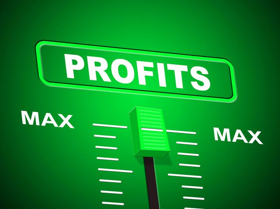 Free Image of Profits Max Shows Upper Limit And Top 
