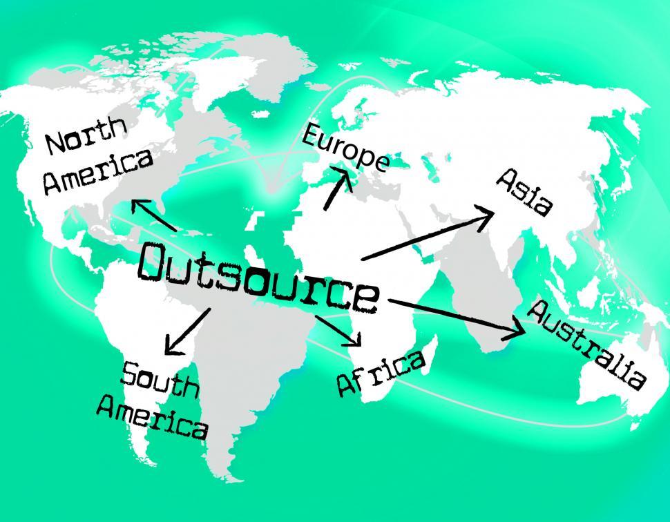 Free Image of Outsource Worldwide Shows Independent Contractor And Contracting 