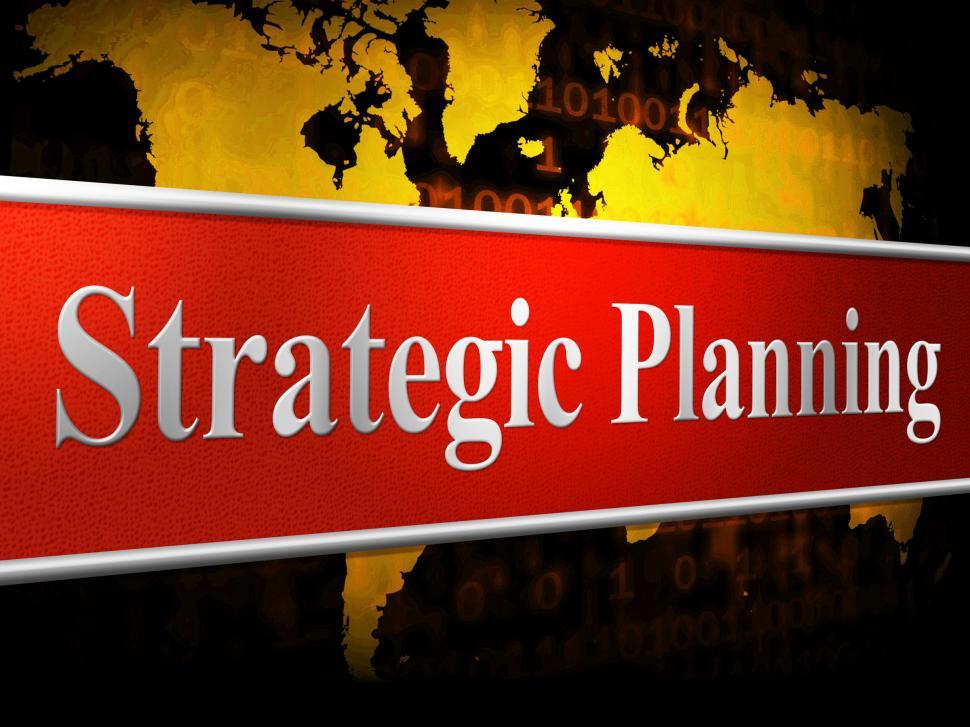 Free Image of Strategic Planning Represents Business Strategy And Innovation 