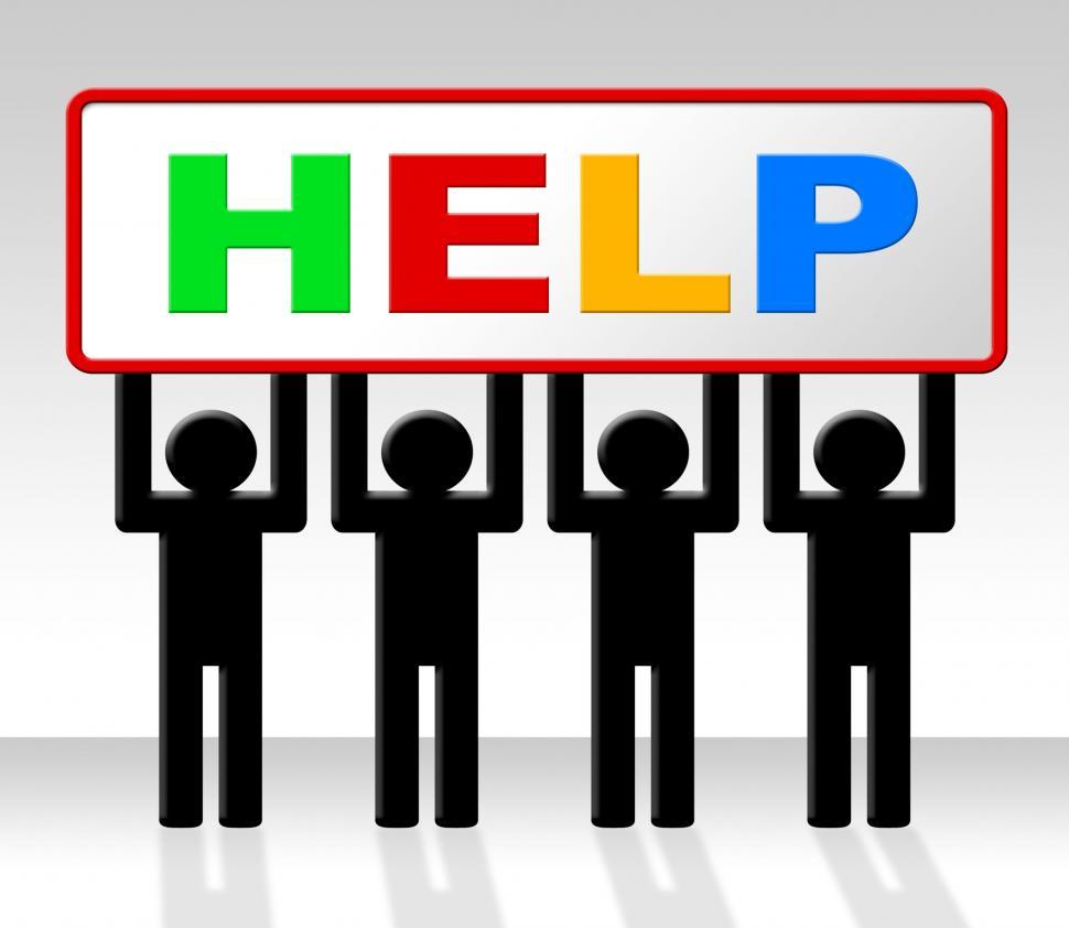 Free Image of Help Support Represents Information Helps And Solution 