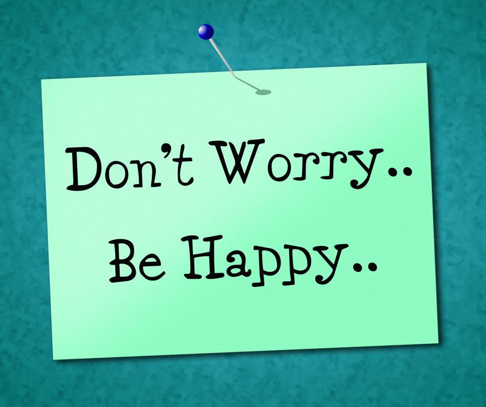 Free Image of Be Happy Indicates Advertisement Placard And Positive 