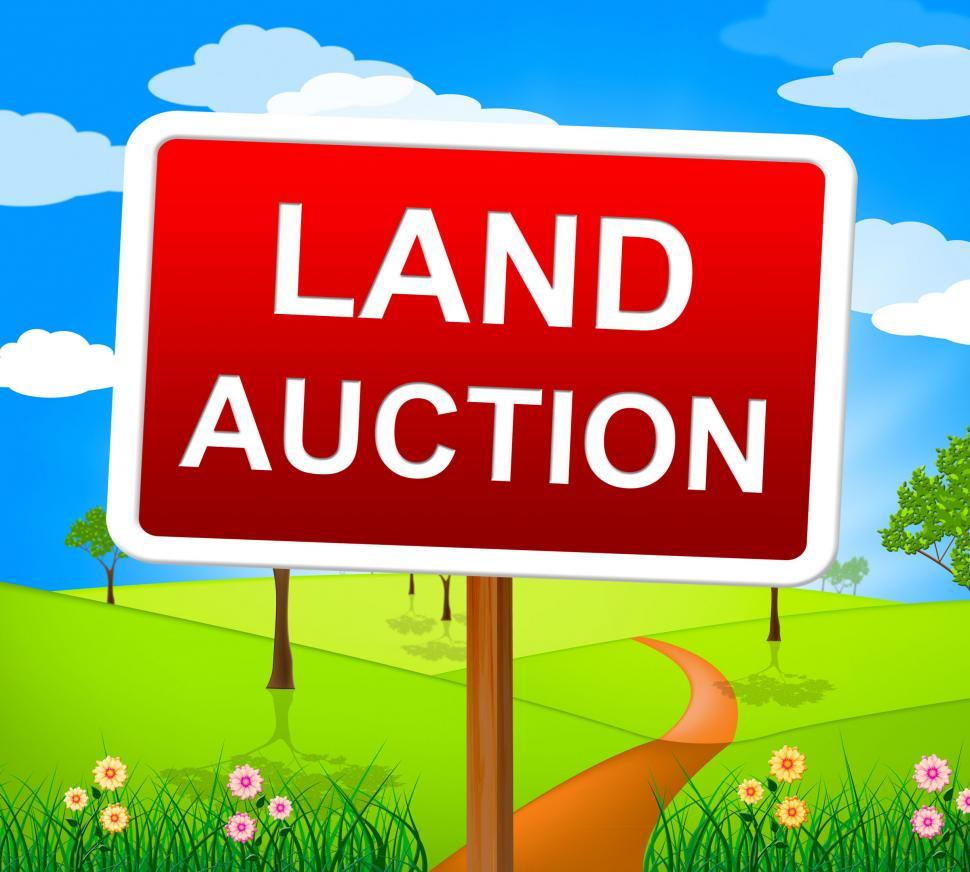 Free Image of Land Auction Indicates Winning Bid And Auctioning 