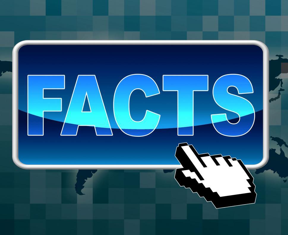Free Image of Facts Button Represents World Wide Web And Answers 