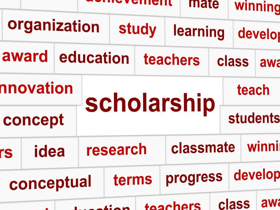 Free Image of Scholarship Educate Means College Learned And Certificate 