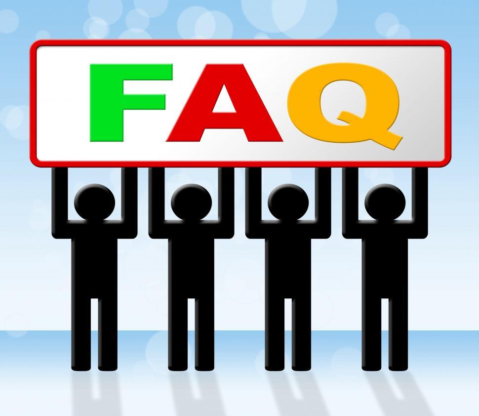 Free Image of Frequently Asked Questions Means Answer Info And Asking 
