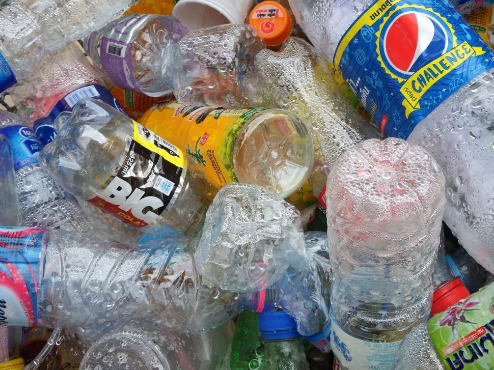 Free Image of Recycled Plastic Bottles  