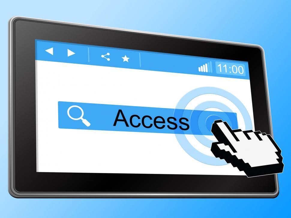Free Image of Access Online Represents World Wide Web And Accessible 