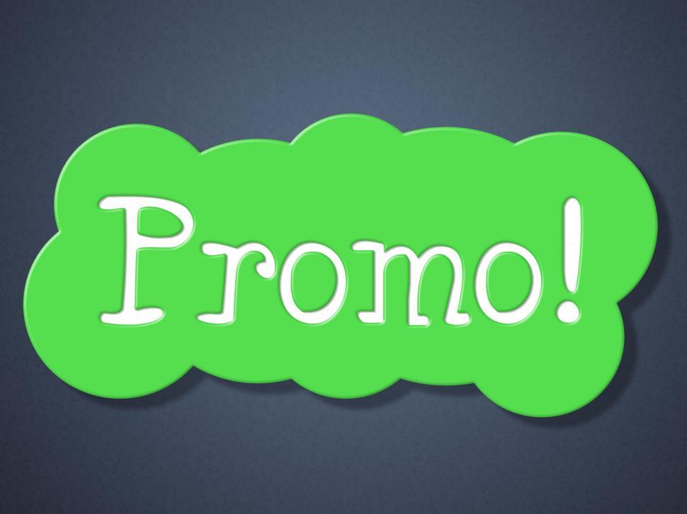 Free Image of Sign Promo Means Discounts Display And Retail 