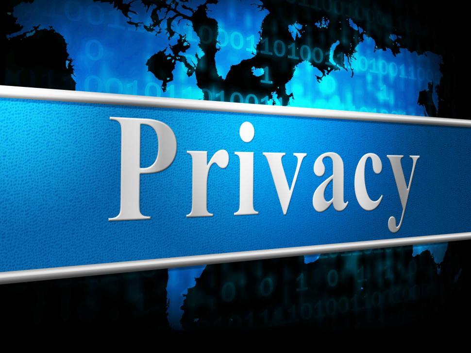 Free Image of Private Sign Indicates Secrecy Confidentiality And Confidential 