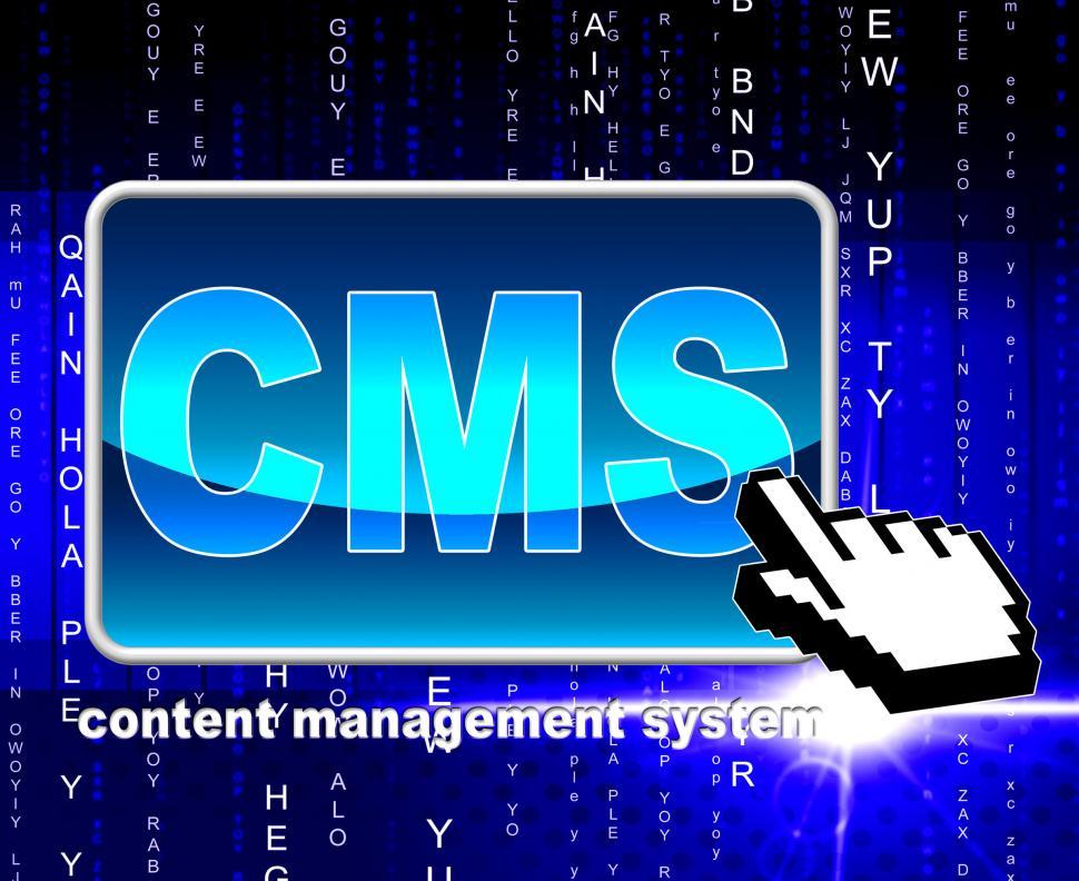 Free Image of Content Management System Indicates World Wide Web And Internet 