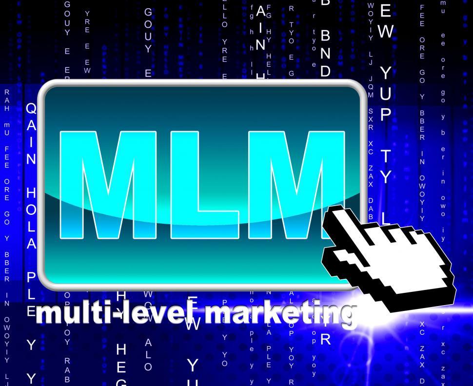 Free Image of Multi Level Marketing Shows World Wide Web And Multilevel 