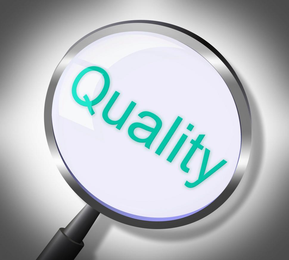 Free Image of Magnifier Quality Means Approval Check And Satisfaction 