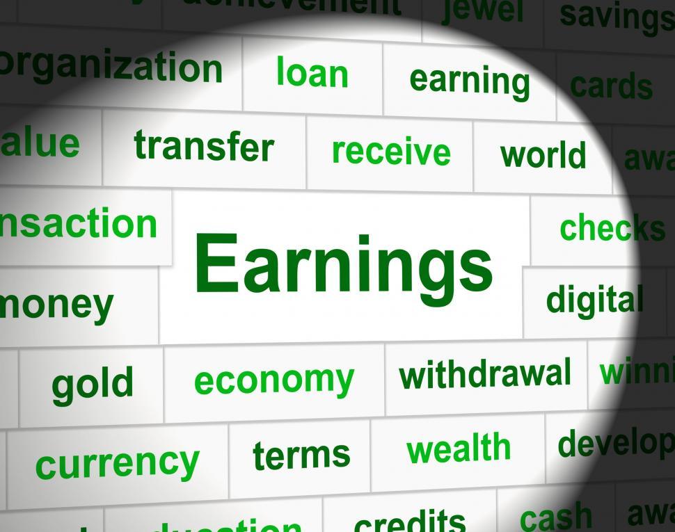Free Image of Earnings Revenue Indicates Wage Incomes And Employed 