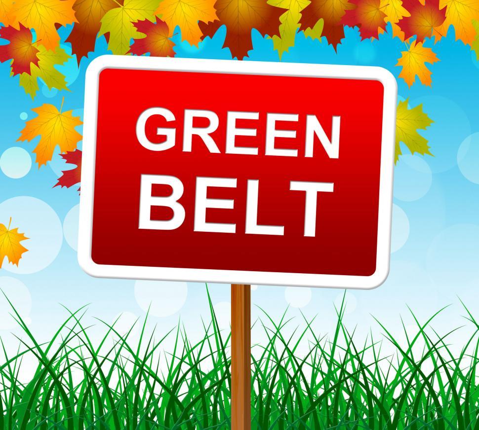 Free Image of Green Belt Means Picturesque Country And Scene 