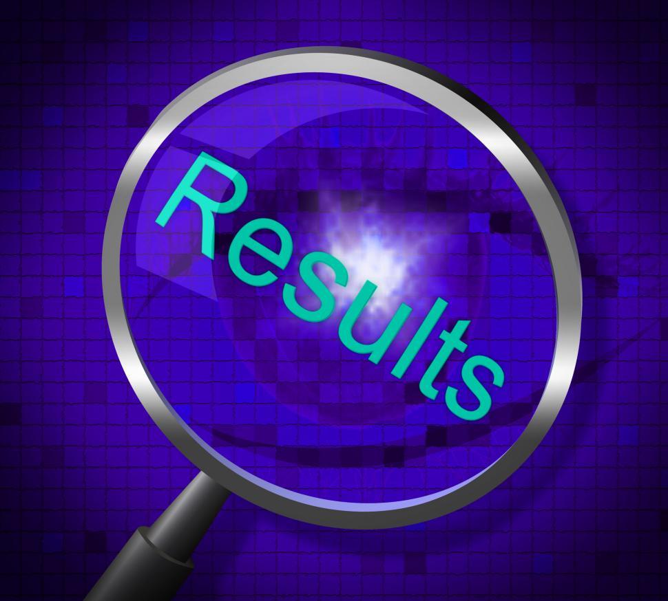 Free Image of Magnifier Results Shows Searches Search And Outcome 