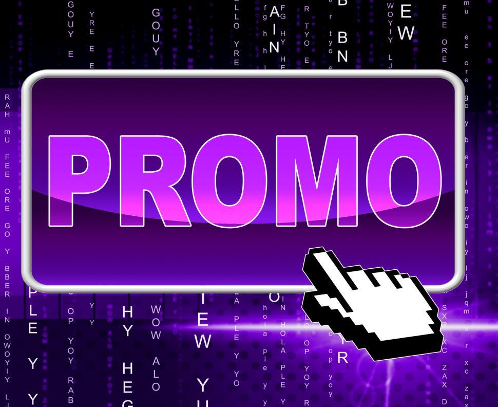 Free Image of Promo Button Means World Wide Web And Network 