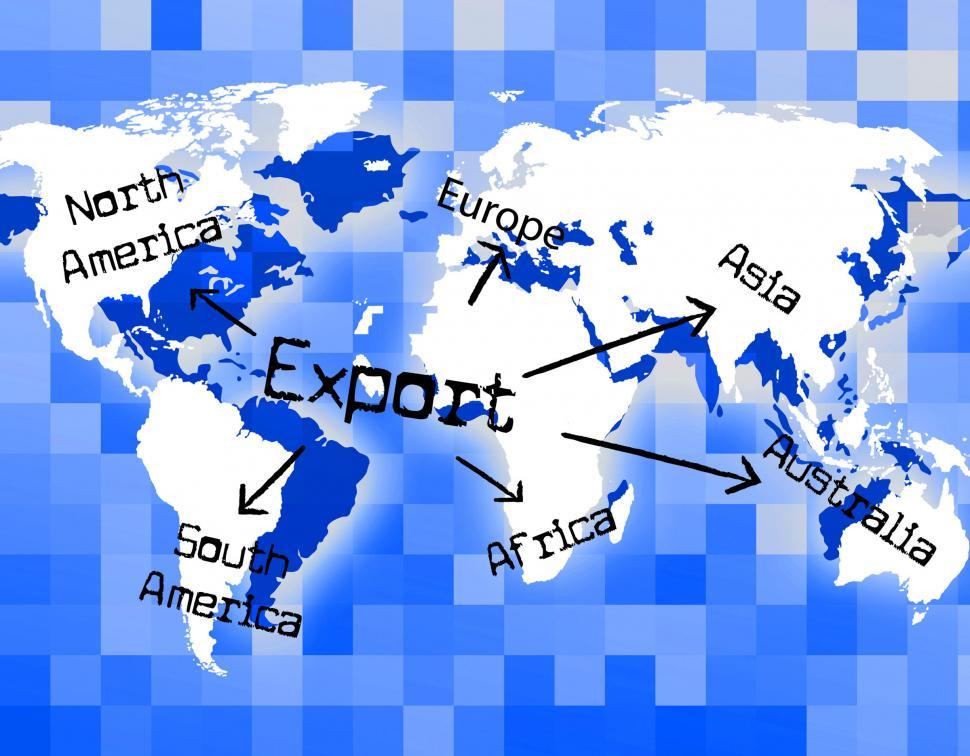 Free Image of Worldwide Export Means Trading Exporting And Exported 