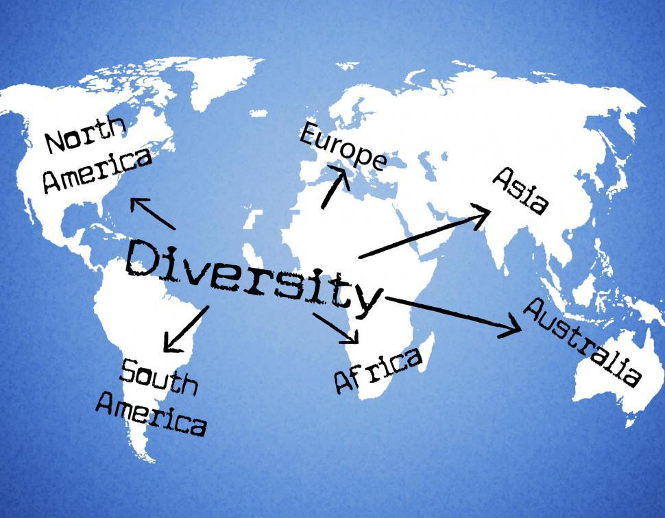 Free Image of World Diversity Shows Mixed Bag And Range 