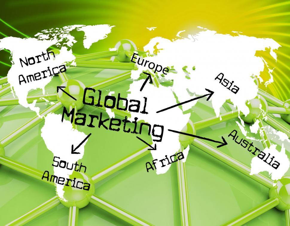 Free Image of Global Marketing Shows Globalisation Sales And Earth 