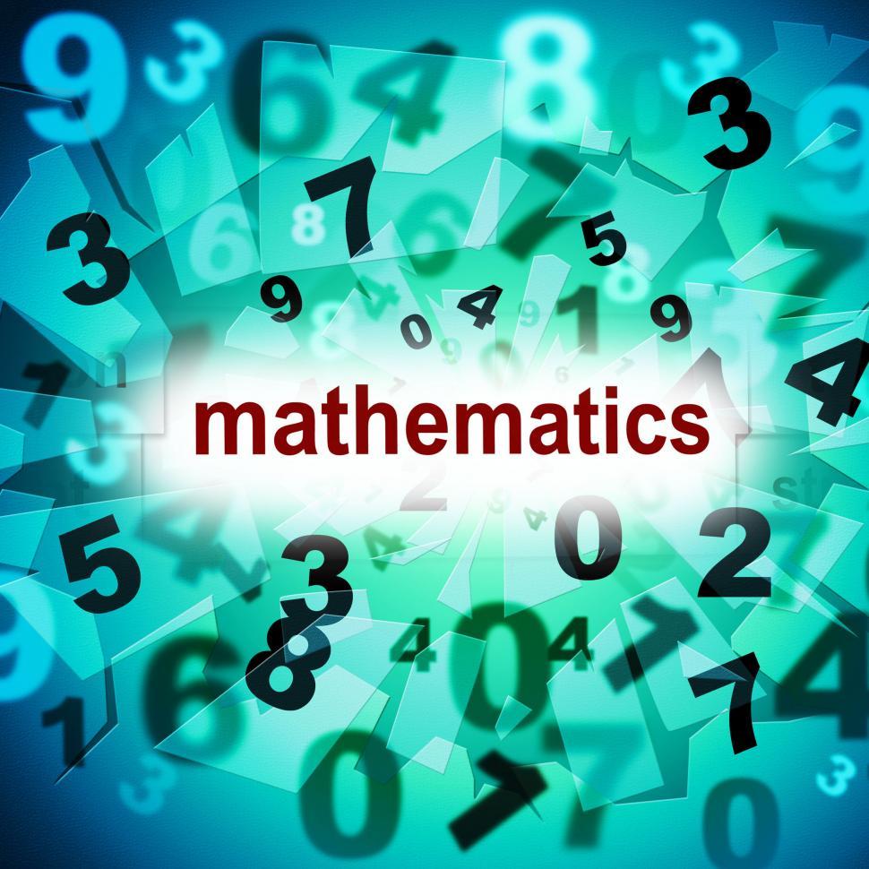Free Image of Mathematics Counting Shows One Two Three And Tutoring 