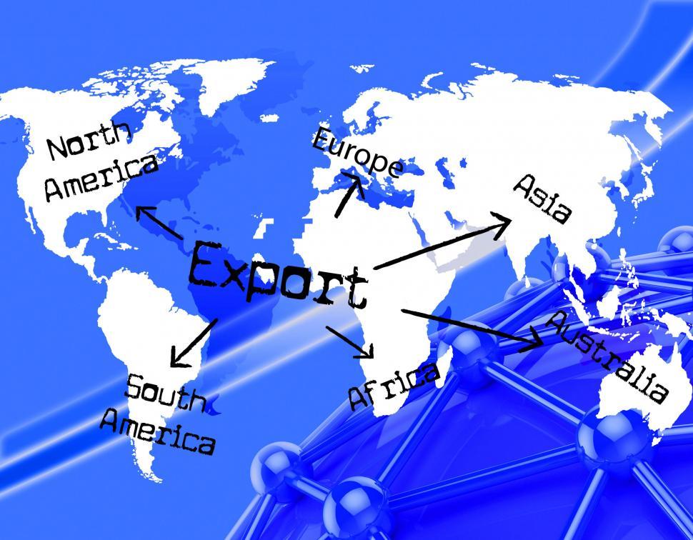 Free Image of Export Worldwide Indicates Trading Exporting And Exported 