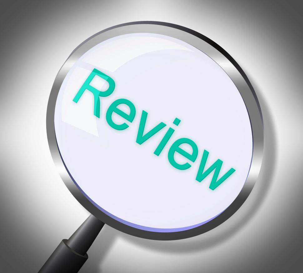 Free Image of Magnifier Review Indicates Searches Evaluate And Evaluation 