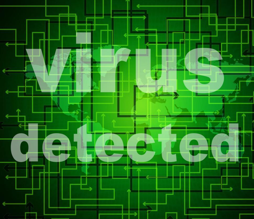 Free Image of Virus Detected Means Find Antiviral And Detects 